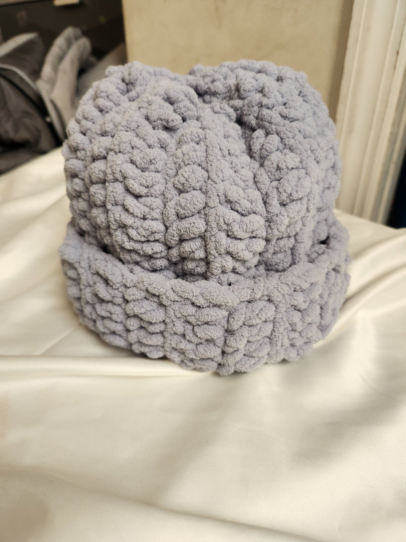Handmade Super Chunky Crochet Beanie: Warm Winter Hat; Super Cozy And Comfy Presents