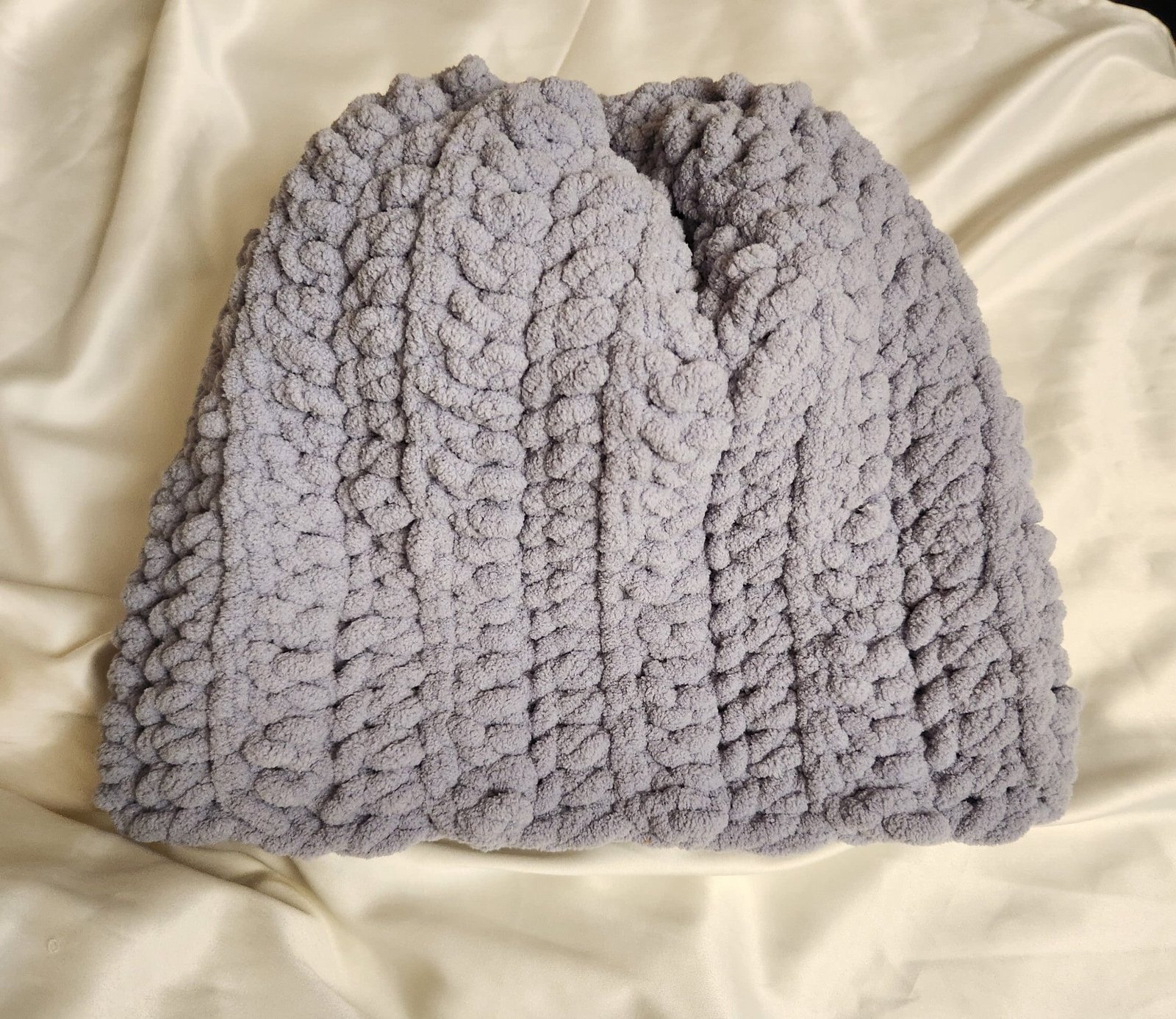 Handmade Super Chunky Crochet Beanie: Warm Winter Hat; Super Cozy And Comfy Presents