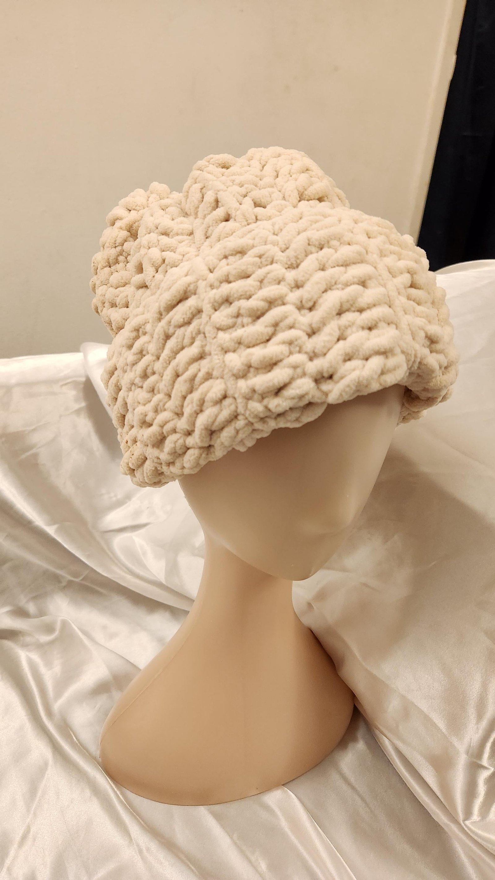 Handmade Super Chunky Crochet Beanie: Warm Winter Hat; Super Cozy And Comfy Presents